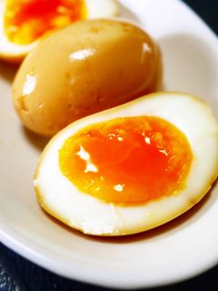 豚の角煮の味★半熟味付け卵(味玉・煮卵)-レシピのメイン写真