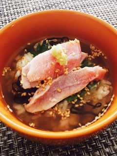 手巻き寿司の残りで☆海鮮お茶漬け-レシピのメイン写真