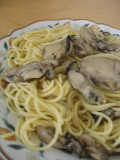 ガーリックバター風味の牡蠣パスタ-レシピのメイン写真