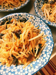 卵ともやしとキクラゲの炒め物-レシピのメイン写真