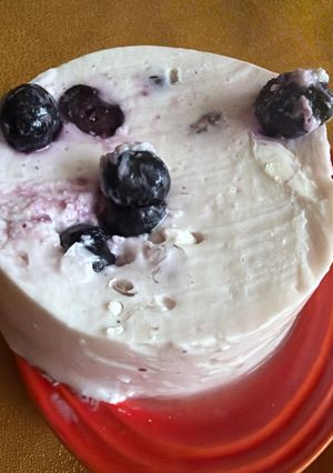 ヘルシーレアチーズケーキ風-レシピのメイン写真