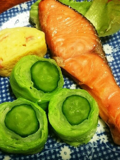 キャベツきゅうりの漬け巻き♪お弁当♪-レシピのメイン写真