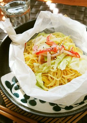 レンジで簡単☆包丁いらずのダシダ焼きそば-レシピのメイン写真