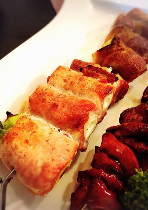 豚肉生姜焼き用肉でボリュームネギ巻き焼き-レシピのメイン写真
