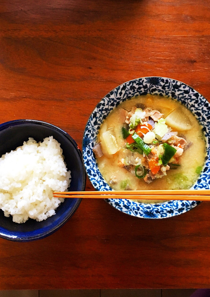 鮭のほっこり粕汁-レシピのメイン写真
