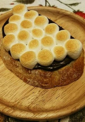 チョコマシュマロトースト-レシピのメイン写真