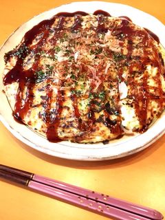 満足感たっぷりヘルシー♡えびのお好み焼き-レシピのメイン写真