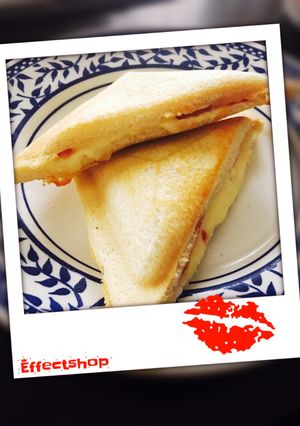 ホットサンド٩( ᐛ )و-レシピのメイン写真