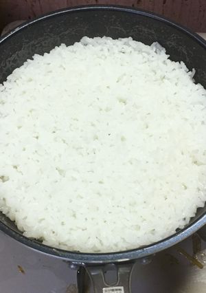 フライパンでお米炊き-レシピのメイン写真