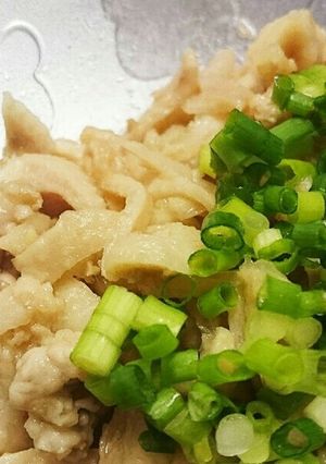 簡単 自家製ポン酢♪ 鶏皮ポン酢-レシピのメイン写真