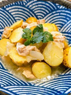 新じゃがと新玉で♪塩バター肉じゃが-レシピのメイン写真