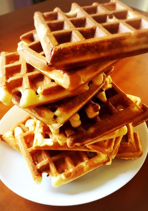 簡単☆ホットケーキmixワッフル-レシピのメイン写真