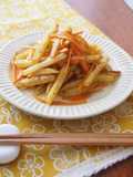 じゃが芋と人参の マヨカレーきんぴら