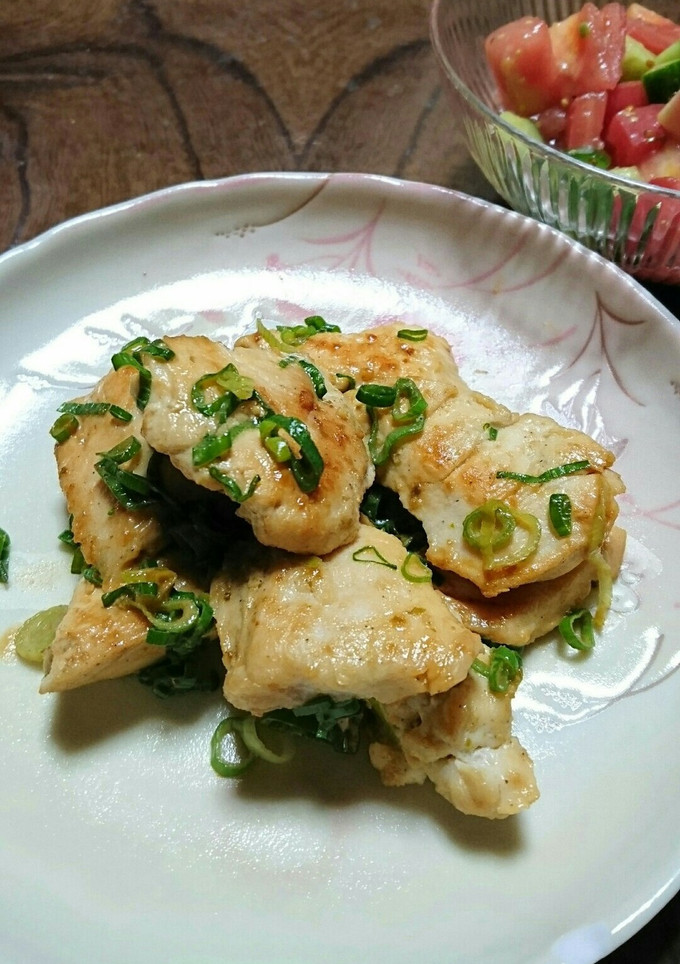 簡単！ゆず胡椒で鳥むね肉のピリ辛炒め-レシピのメイン写真