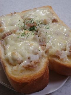 おいち~よ♡ツナたまチーズマヨトースト♡-レシピのメイン写真