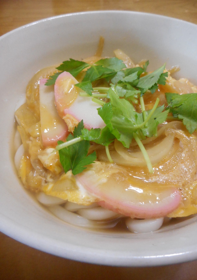 木の葉丼風卵とじうどん-レシピのメイン写真