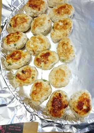 鶏バーグ(糖質制限)-レシピのメイン写真