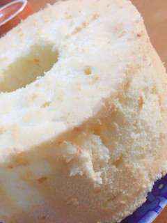 クリームチーズのシフォンケーキ。-レシピのメイン写真