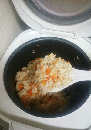 ピラフ風ニンジン御飯-レシピのメイン写真