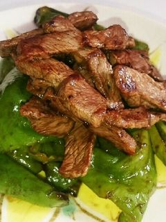 牛肉とピーマンのオイスター炒め-レシピのメイン写真