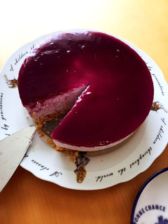 ぶどうのレアチーズケーキ-レシピのメイン写真