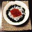 簡単!いくらとしらすと生青のりのおつまみ