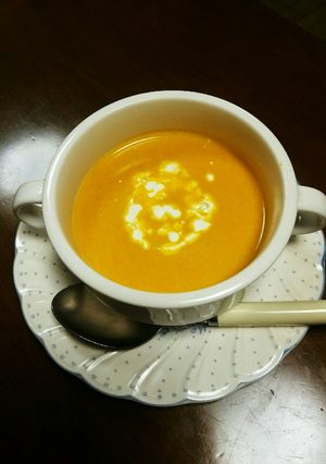 シェフに習う南瓜スープ-レシピのメイン写真