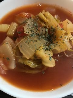 待つだけ簡単トマトスープ-レシピのメイン写真