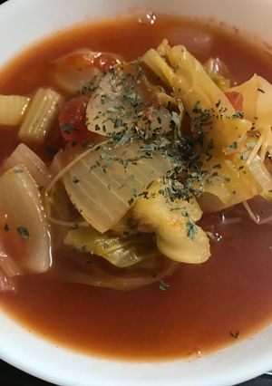 待つだけ簡単トマトスープ-レシピのメイン写真