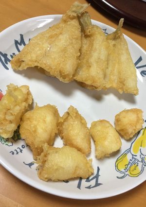 カワハギ&キスの天ぷら-レシピのメイン写真