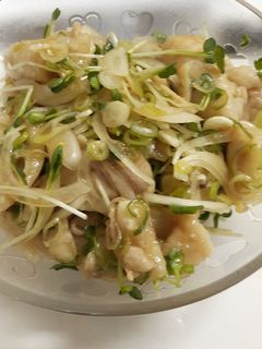 鶏皮ぽん酢サラダ風-レシピのメイン写真