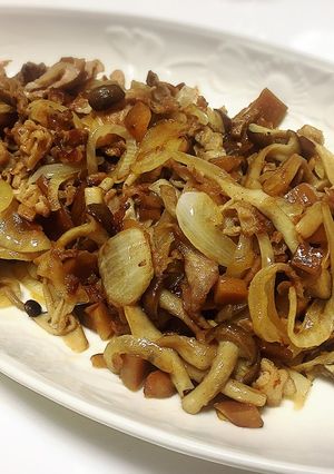 シャキシャキ！豚バラとメンマの中華炒め-レシピのメイン写真