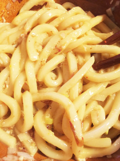 手抜き釜玉うどん-レシピのメイン写真