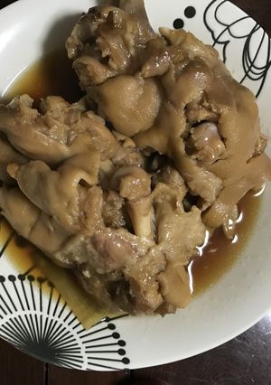とろ〜りトロける豚足の中華風煮込み-レシピのメイン写真