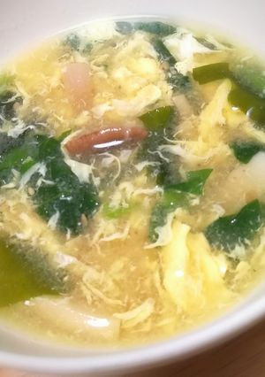 秘密はオイスターソース♪簡単！中華スープ-レシピのメイン写真