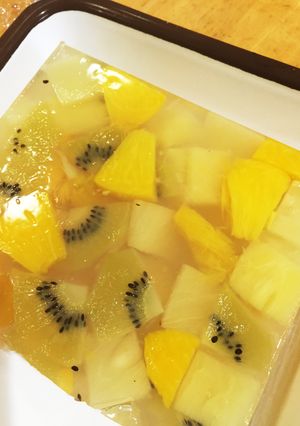 ☆簡単おやつ☆フルーツ寒天-レシピのメイン写真