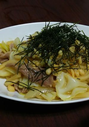 ぽん酢が隠し味☆焼きうどん-レシピのメイン写真