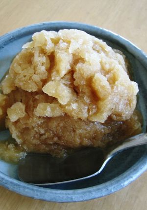 しょうが黒蜜♪のシャーベット♪-レシピのメイン写真