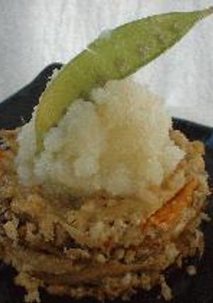 ぎせい豆腐　おろし添え-レシピのメイン写真