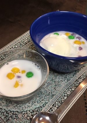 タイ♡かわいいお団子ココナッツミルク-レシピのメイン写真
