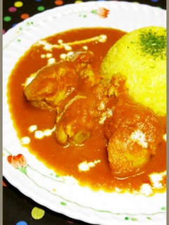 カレー研究会の手羽元レッドチキンカレー!-レシピのメイン写真