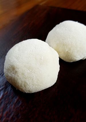 杵も臼も餅つき器も使わない手作りの大福餅-レシピのメイン写真