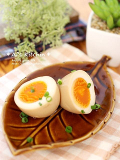 我が家の定番ラーメン屋さんみたいな味玉♡-レシピのメイン写真