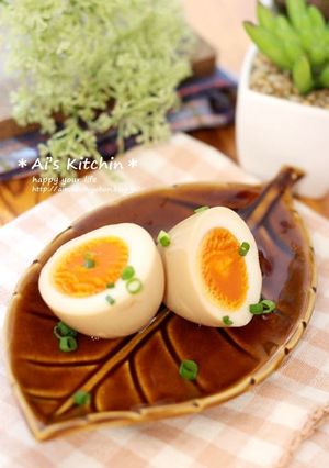我が家の定番ラーメン屋さんみたいな味玉♡-レシピのメイン写真