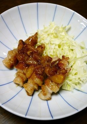 簡単！ロールポークのオレンジ生姜焼き-レシピのメイン写真