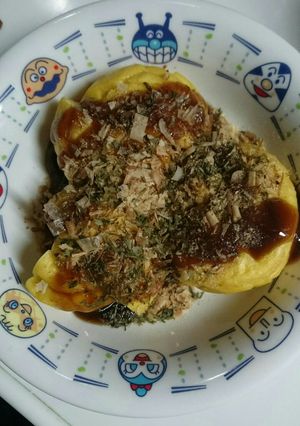 簡単★魚河岸あげ たまごのお好み焼き風-レシピのメイン写真