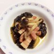 ダシダで!!秋なすとベーコンの炊き合わせ