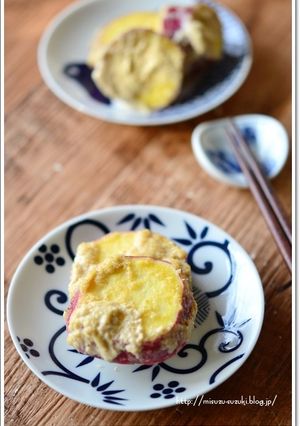 さつま芋のごまドレ和え【作りおき】-レシピのメイン写真