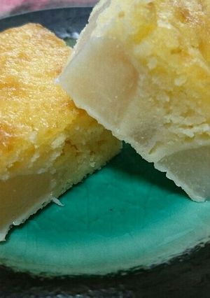 簡単すぎる梨ケーキ(他の果物も可)-レシピのメイン写真