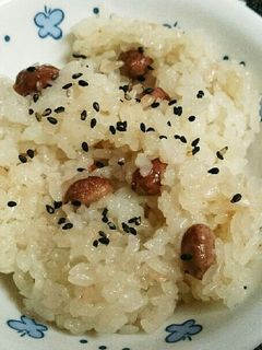 *ピーナツおこわ*-レシピのメイン写真